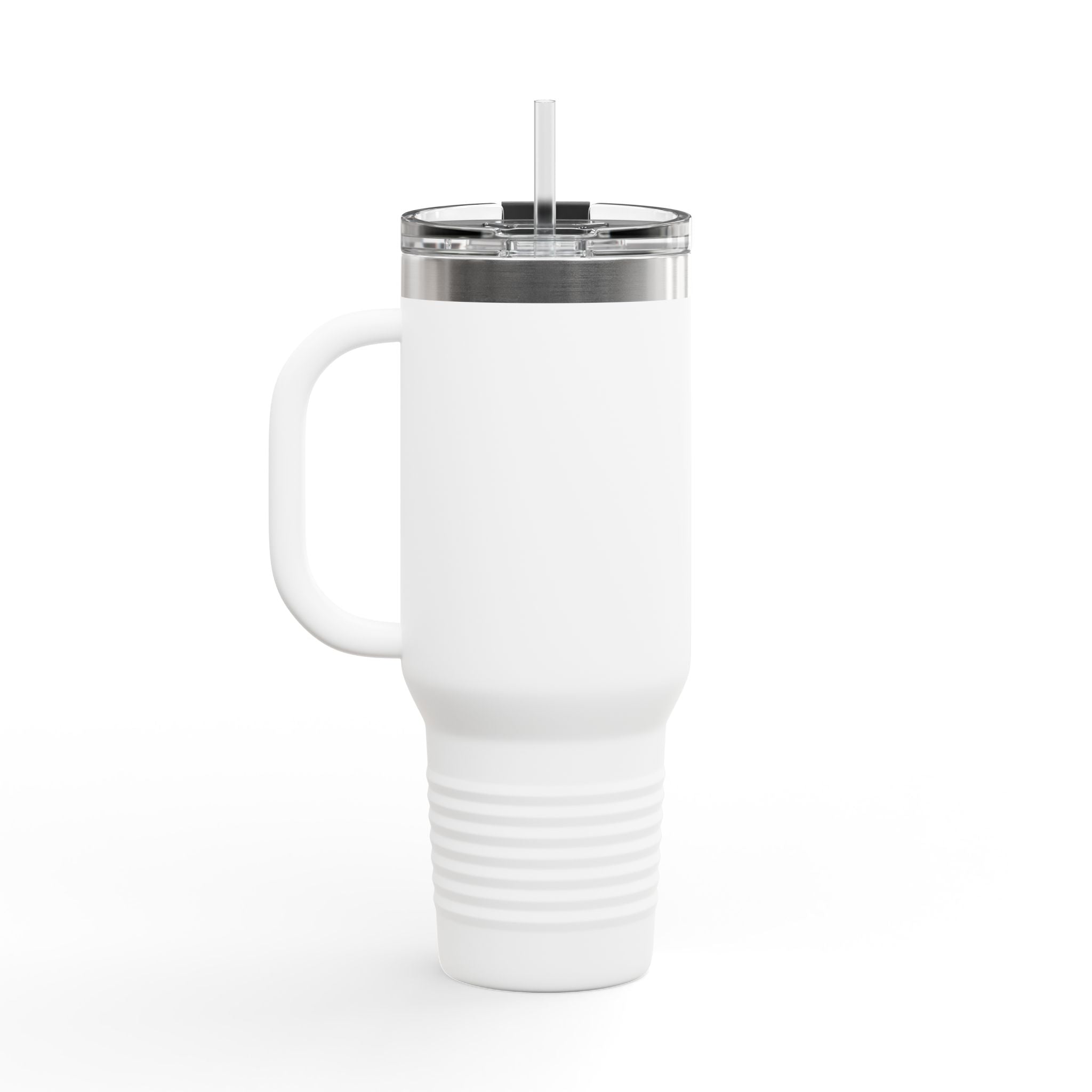 40oz Insulated Travel Mug – "Forgot my keys, don’t forget this"