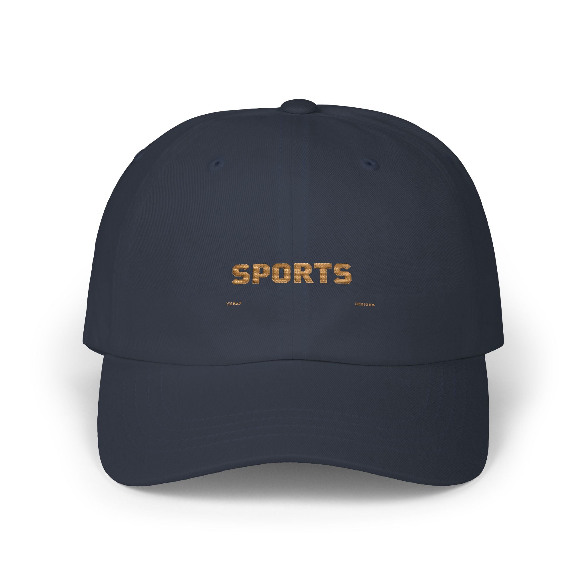 Sports Dad Cap — Classics Embroidered Baseball Hat- Yurap Designs