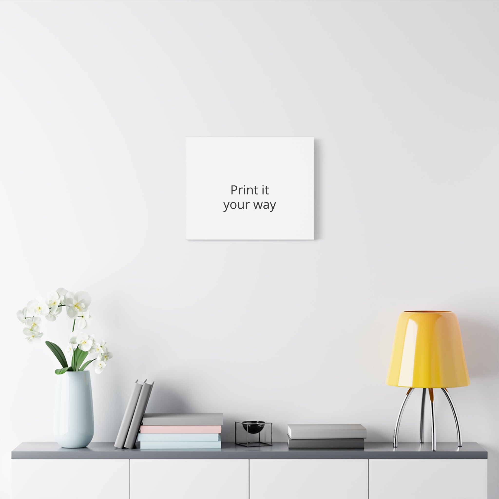 Custom Matte Stretched Canvas Print - "Print it your way".