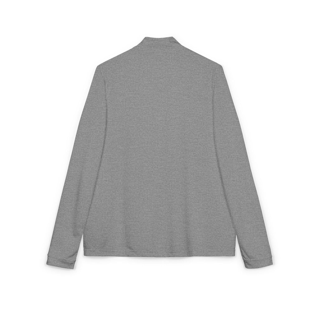 Embroidered Adidas I Yurap Design Quarter-Zip Pullover — Lightweight Athletic Golf Top