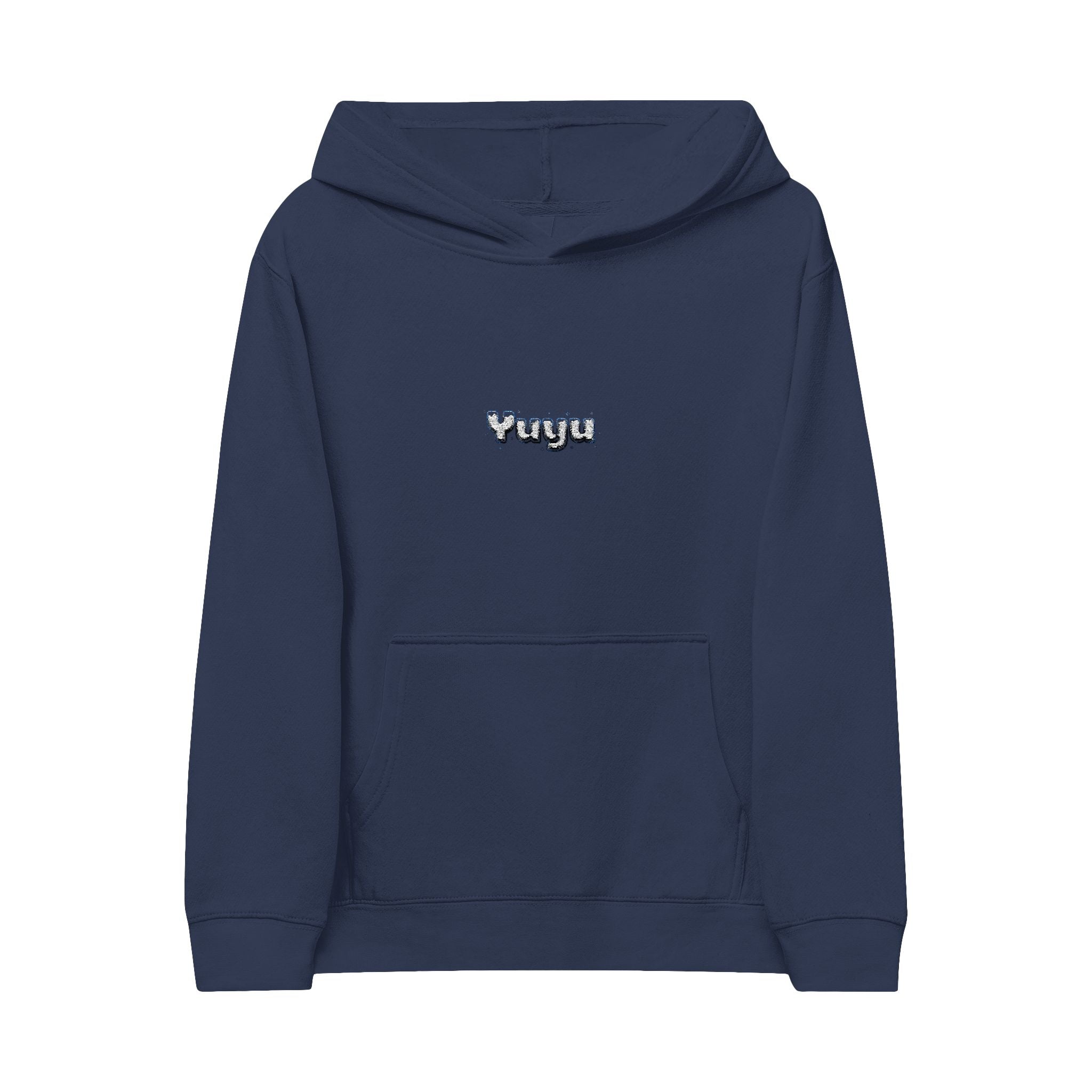 Kids Embroidered Fleece Hoodie