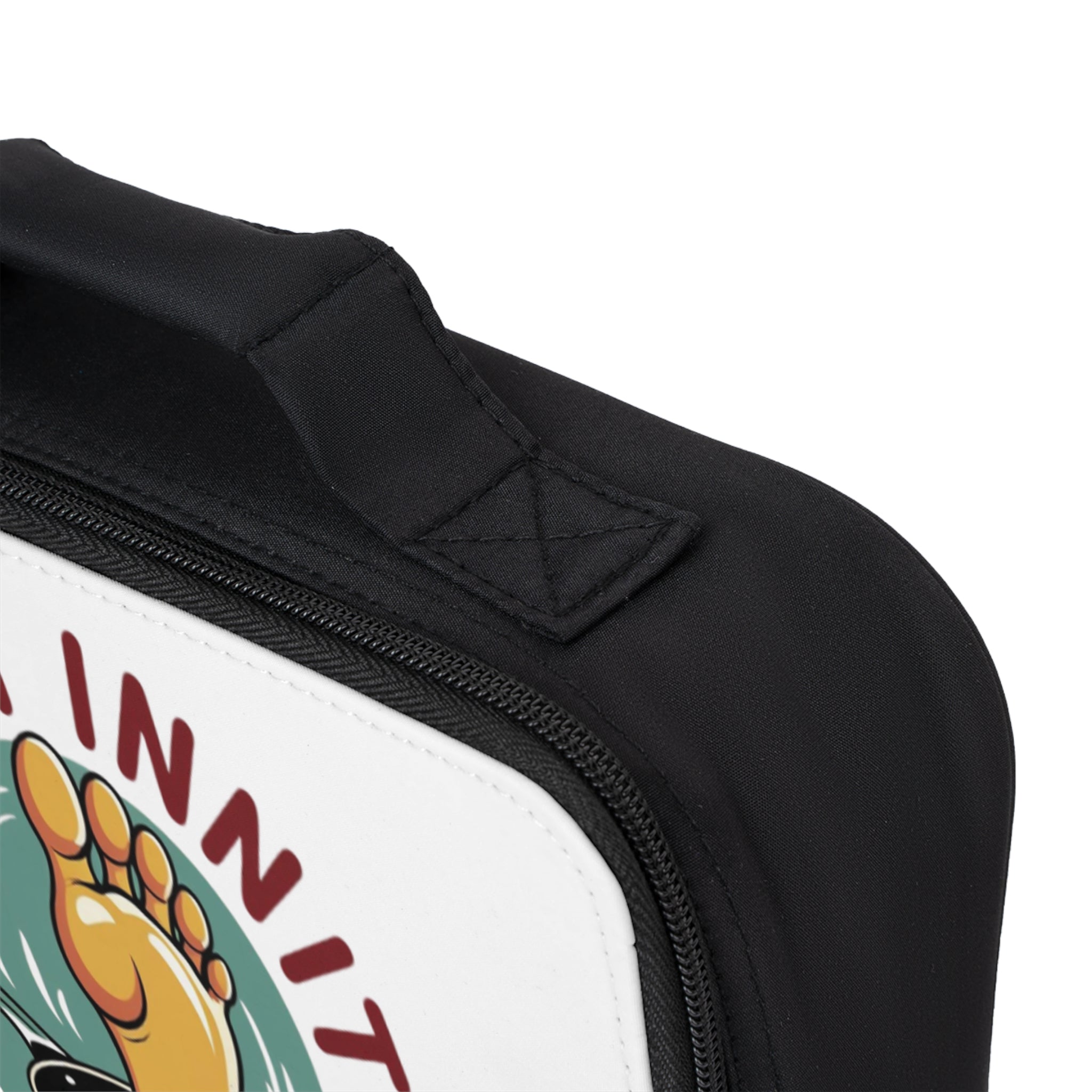 Lunch Bag — Foot Innit Productions Logo Insulated Lunch Box l Yurap Designs