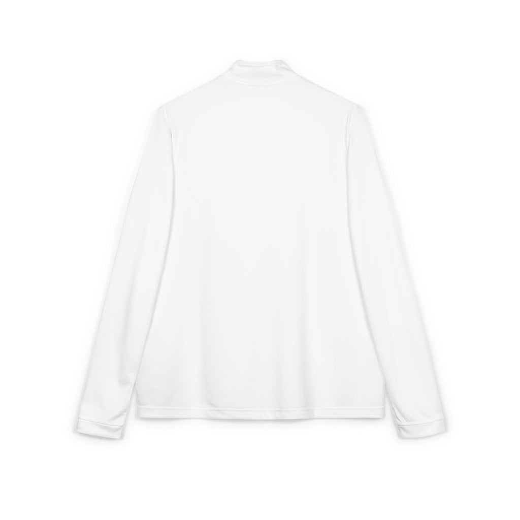 Embroidered Adidas I Yurap Design Quarter-Zip Pullover — Lightweight Athletic Golf Top
