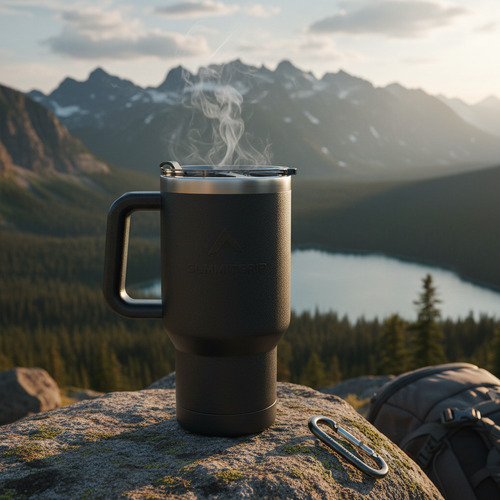 40oz Travel Mug lifestyle