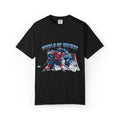 Hockey Action T-Shirt — "World of Hockey" Vintage Team Graphic Tee
