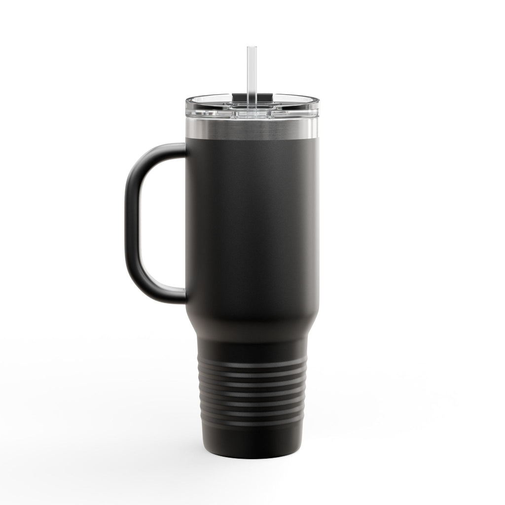 40oz Insulated Travel Mug – "Forgot my keys, don’t forget this"