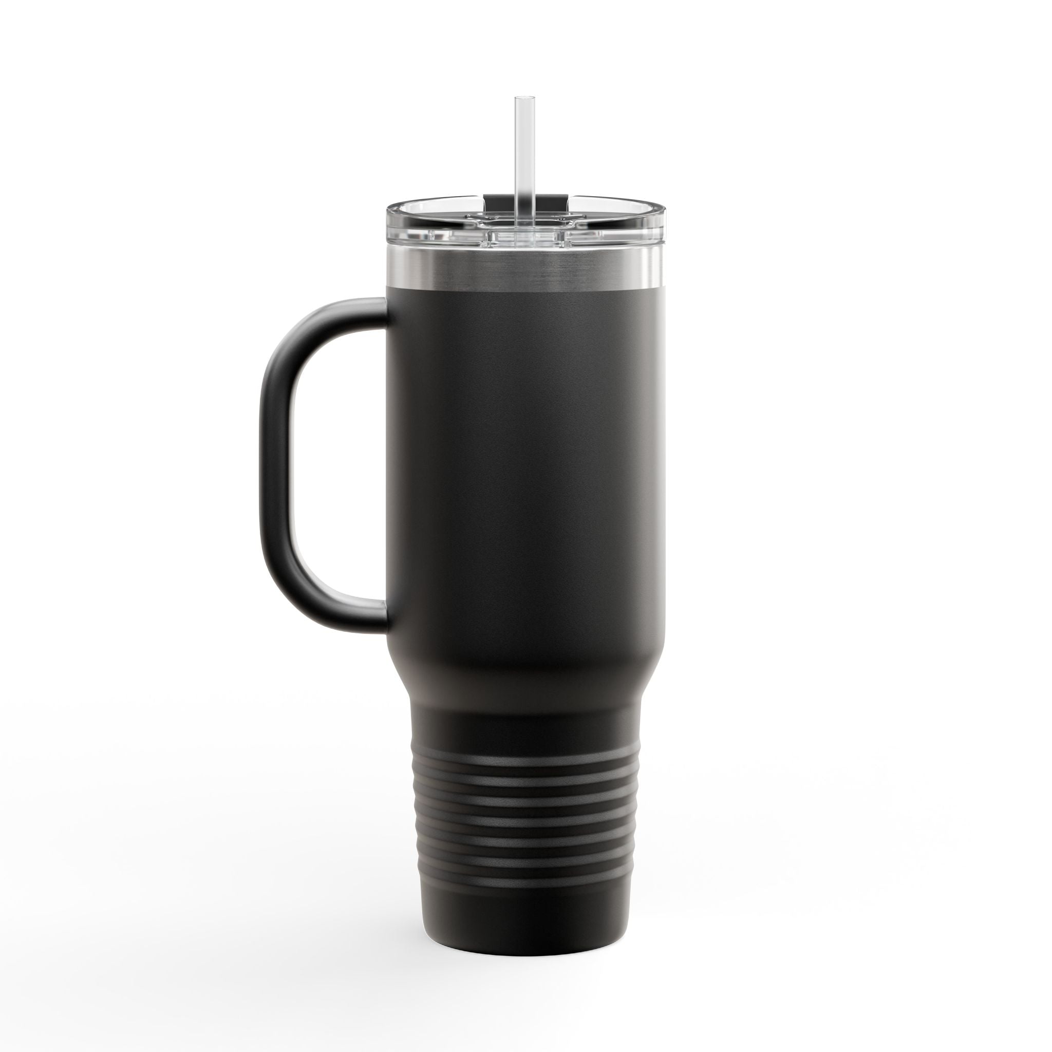 40oz Insulated Travel Mug – "Forgot my keys, don’t forget this"