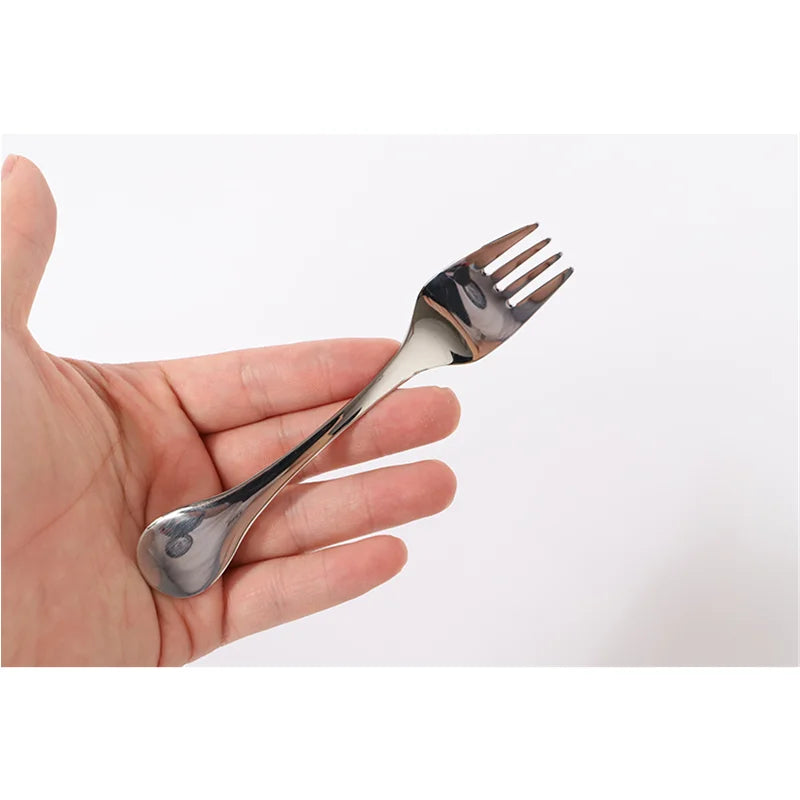 Kids Spoon and Fork Set Montessori Practical Life Material Children Dinner Utensils Basic Skill Learning Tools Early Educatiion