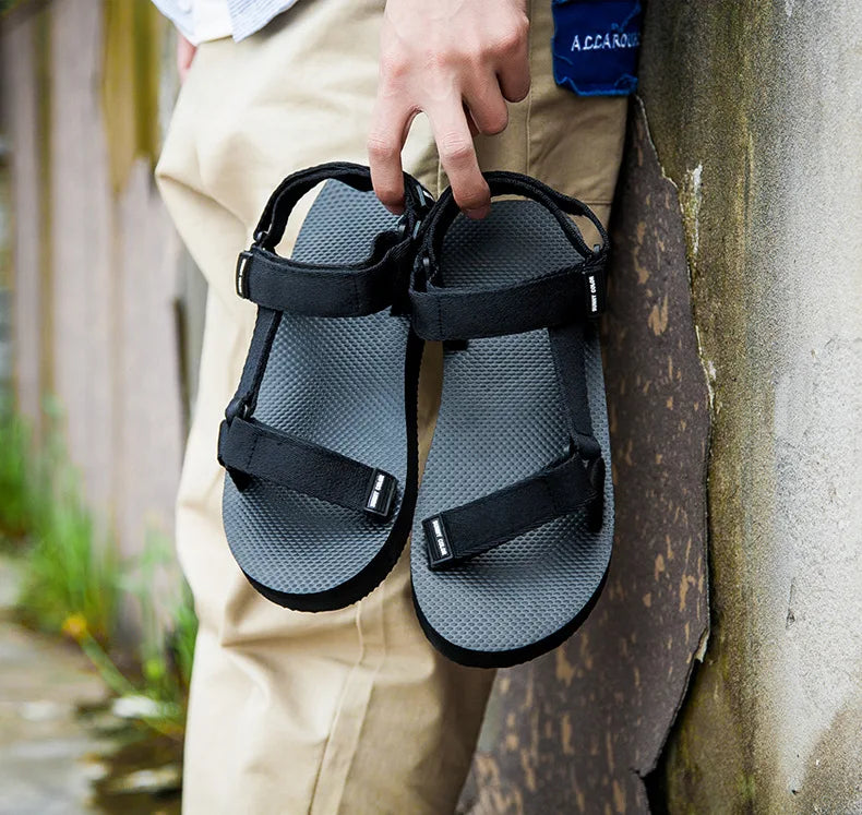 Men Sandals Simple Casual Summer Shoes Comfortable Sneakers Outdoor Beach Vacation Sandals 2023 New Male Casual Sandals shoes