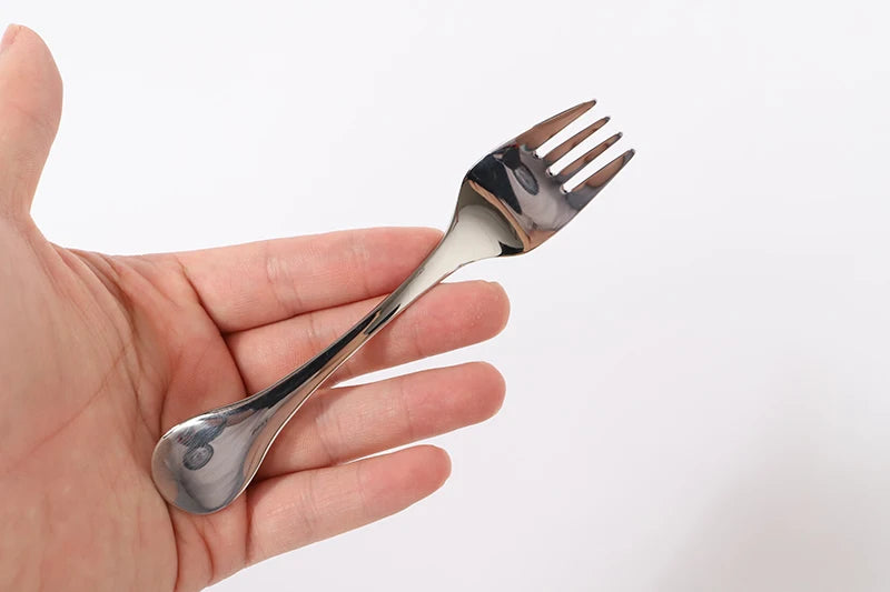 Kids Spoon and Fork Set Montessori Practical Life Material Children Dinner Utensils Basic Skill Learning Tools Early Educatiion
