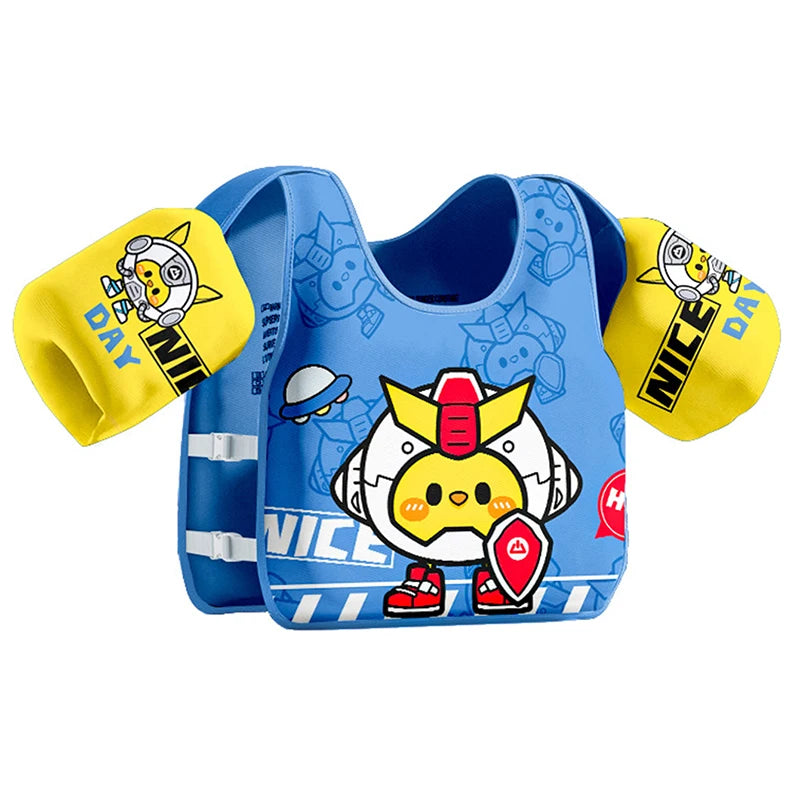 Kids Swim Vest  13-25 Pounds Boys and Girls, clasp Style Easy On and Off, Swimming Floatation   2, 3, 4, 5, 6, 7, 8 Years Old Be