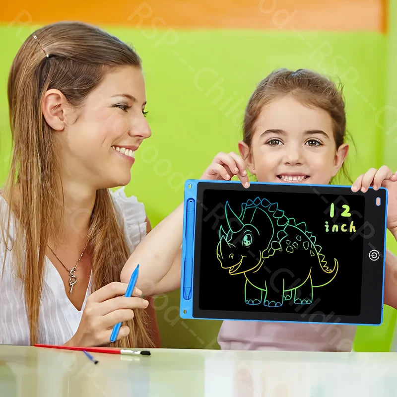 12 inch Tablets Electronic Handwriting Pad Writing Board Drawing Tablet LCD Screen Writing Tablet Digital Graphic Toys for child