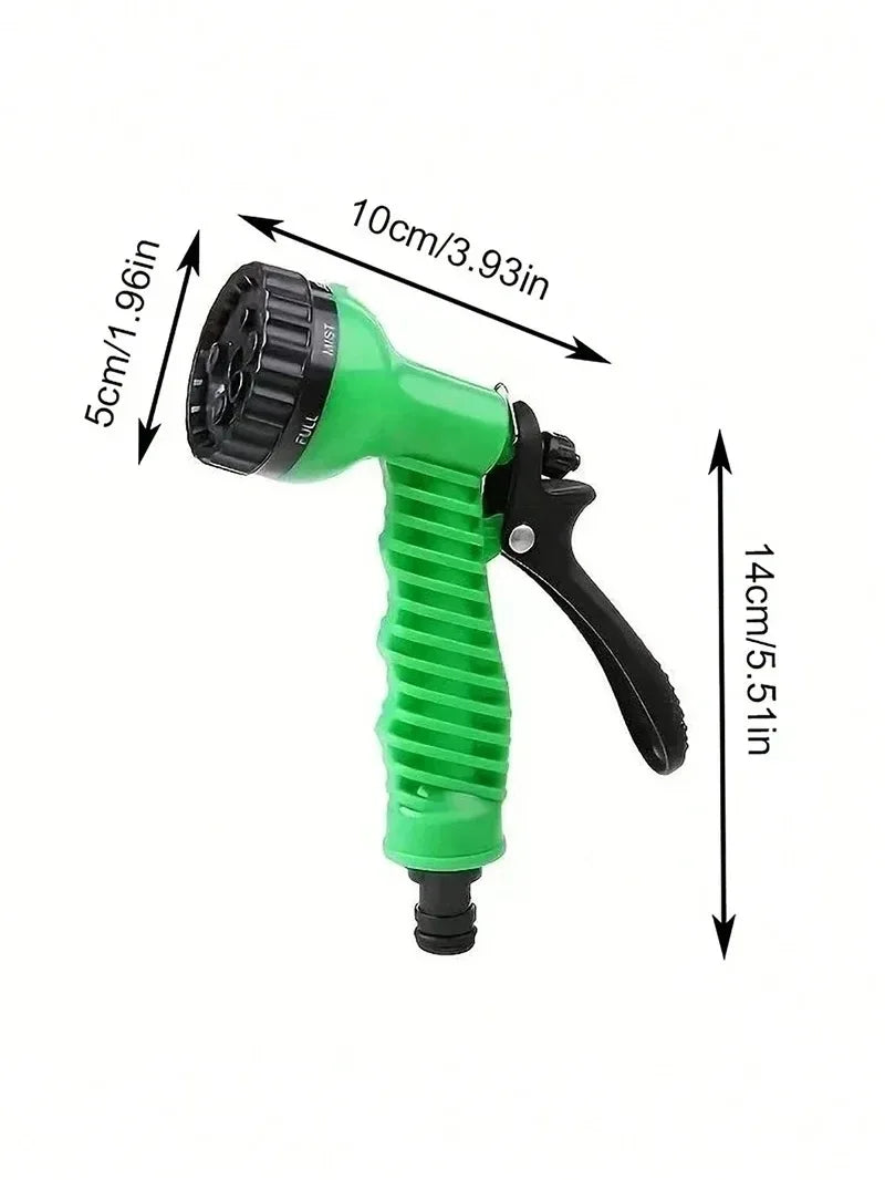 25FT-200FT Garden Hose Expandable Magic Water Pipe Home Garden Daily Watering Tools High-Pressure Car Wash Cleaning Water Gun