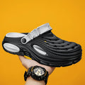 Mens Sandals Thick Bottom Slip Ons Fashion Slippers for Men Casual Clogs Man 2026 New Trendy Beach Shoes Comfortable Garden Shoe