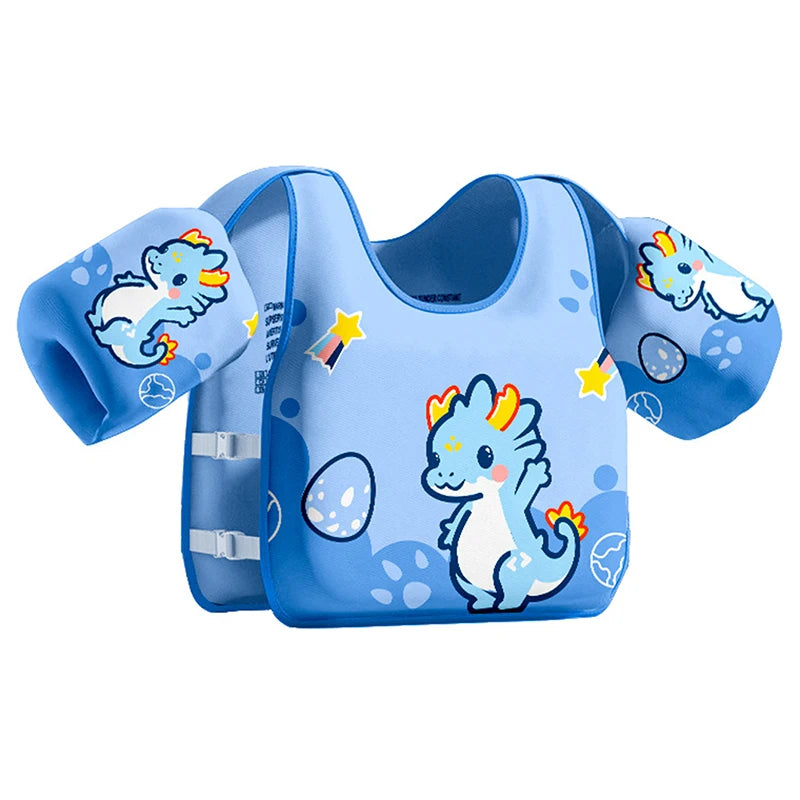 Kids Swim Vest  13-25 Pounds Boys and Girls, clasp Style Easy On and Off, Swimming Floatation   2, 3, 4, 5, 6, 7, 8 Years Old Be