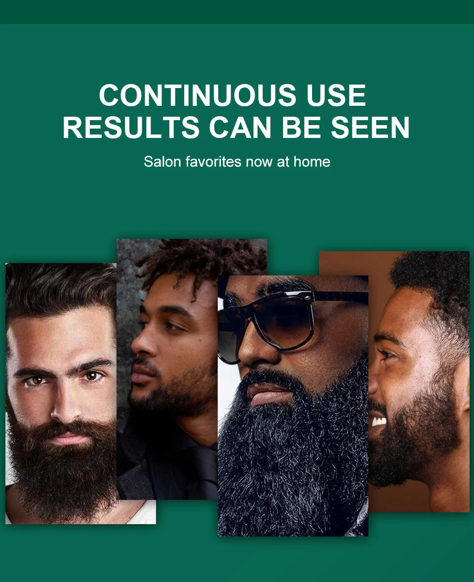 2023 Beard Growth Kit For Men Nourishing Moisturizing Moustache Growth Enhancer Oil Tea Tree Anti Hair Loss Shampoo Beard Care