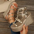 Women Sandals Summer New Outdoor Beach Sandals Designer Casual Sandals Comfortable Hot Shallow Wedges Shoes Women