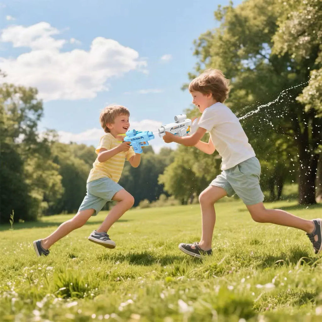 Two-Way Water Gun Prank Water Gun Toy Stress Relief Small Pistol Game Outdoor Indoor Adult Child Interaction Shoot Gift 2 style