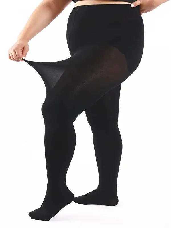 2XL-4XL Plus Size 70D Velvet Tights For Women Sexy Pantyhose  & Hosiery Female Elastic Panty Hose Soft Fashion Leggings Tights