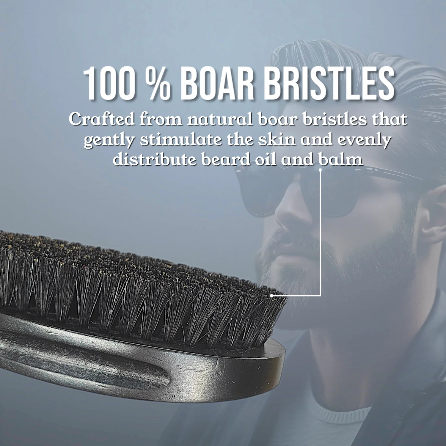 Gracemen Beard Kit - 6 in 1 Grooming Set for Men - Beard Template & Brush & Comb & Case & Straight Razor & Scissors & Travel Bag