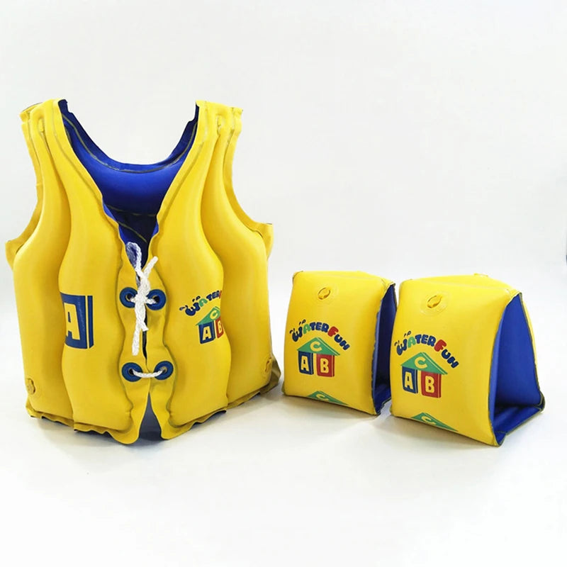 Childen Flotation Swimming Life Jacket Vest Boats Fishing Vest Swimming Drifting Vest