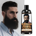 7-in-1 Men's Beard Dye Water, Mild Plant Pigment Men's Beard Natural Hair Color Dye, Portable Coloring,