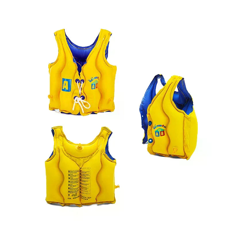 Childen Flotation Swimming Life Jacket Vest Boats Fishing Vest Swimming Drifting Vest