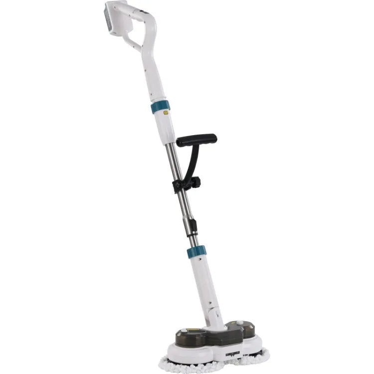 Cordless Electric Power Scrubber & Mops for Floor Cleaning, Automatic Spin Mops with Smart Display and LED light, No battery