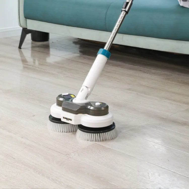Cordless Electric Power Scrubber & Mops for Floor Cleaning, Automatic Spin Mops with Smart Display and LED light, No battery