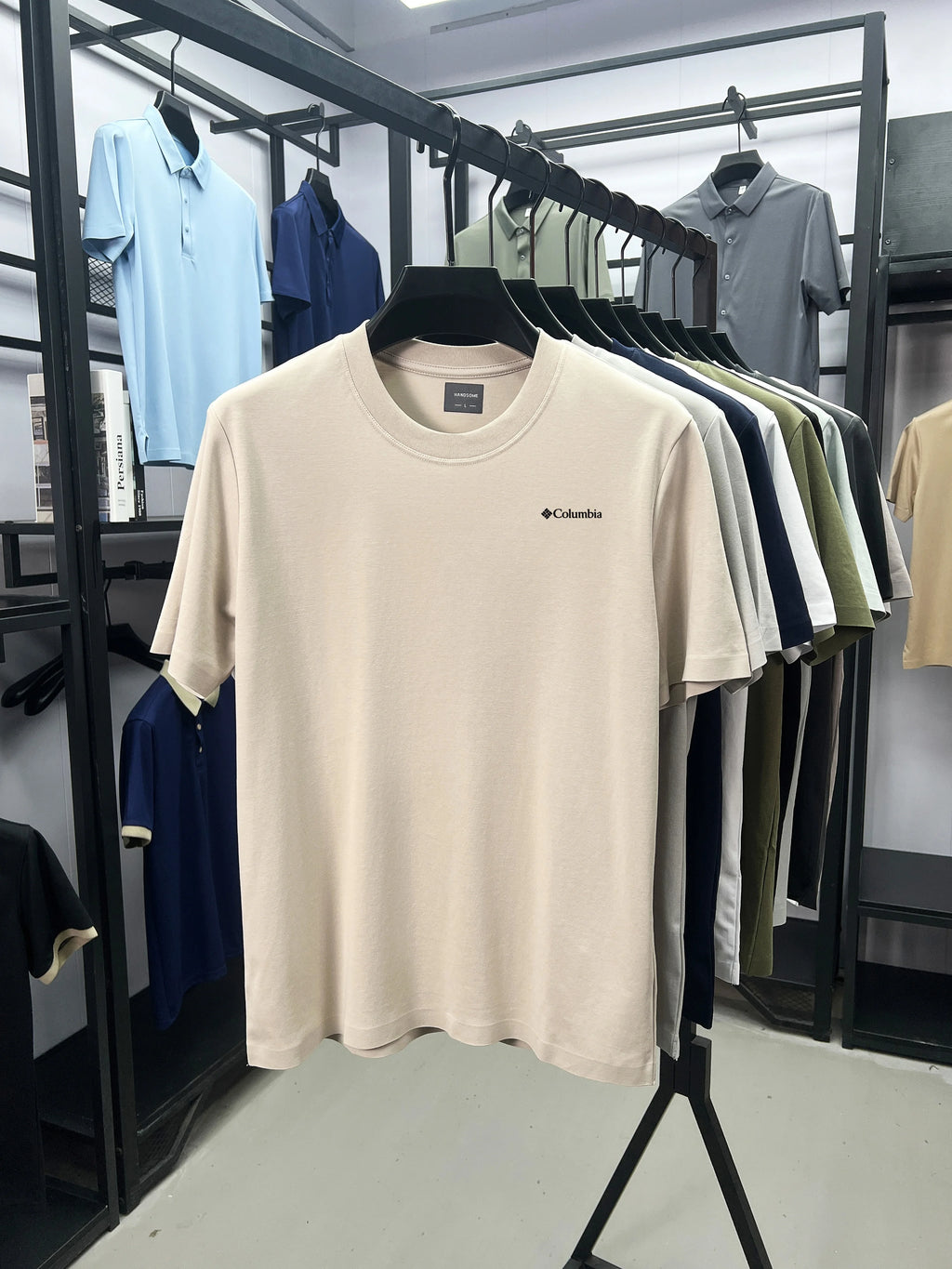 Fashion highend Tshirt men's summer new short sleeve business casual comfortable top exquisite brand embroidery best-selling top