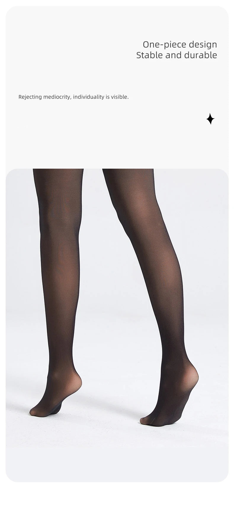 BONAS Fashion Woman Tights Sexy Pantyhose Translucent Slim Tights Elastic Velvet Pantyhose Female High Waist Stockings