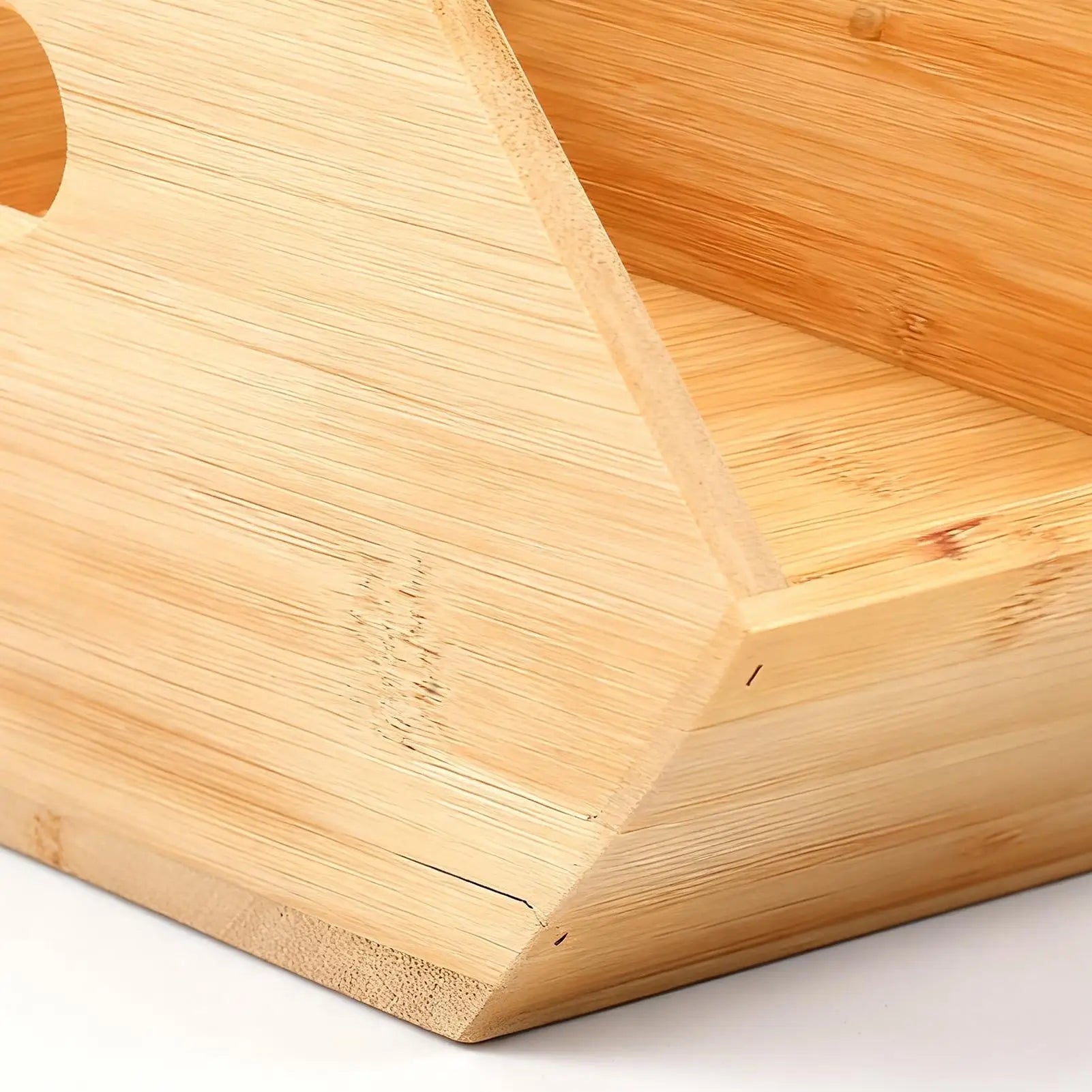 Pantry Organizer Bins Stackable Wooden Container Storage Pantry Bins for Kitchen Bathroom Food Snack Potato Onion Home