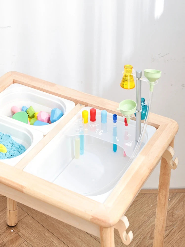 Children Montessori Games Fine Movement Training Sensory Tray Board Games Children's Simulated Scientific Experiment Equipment