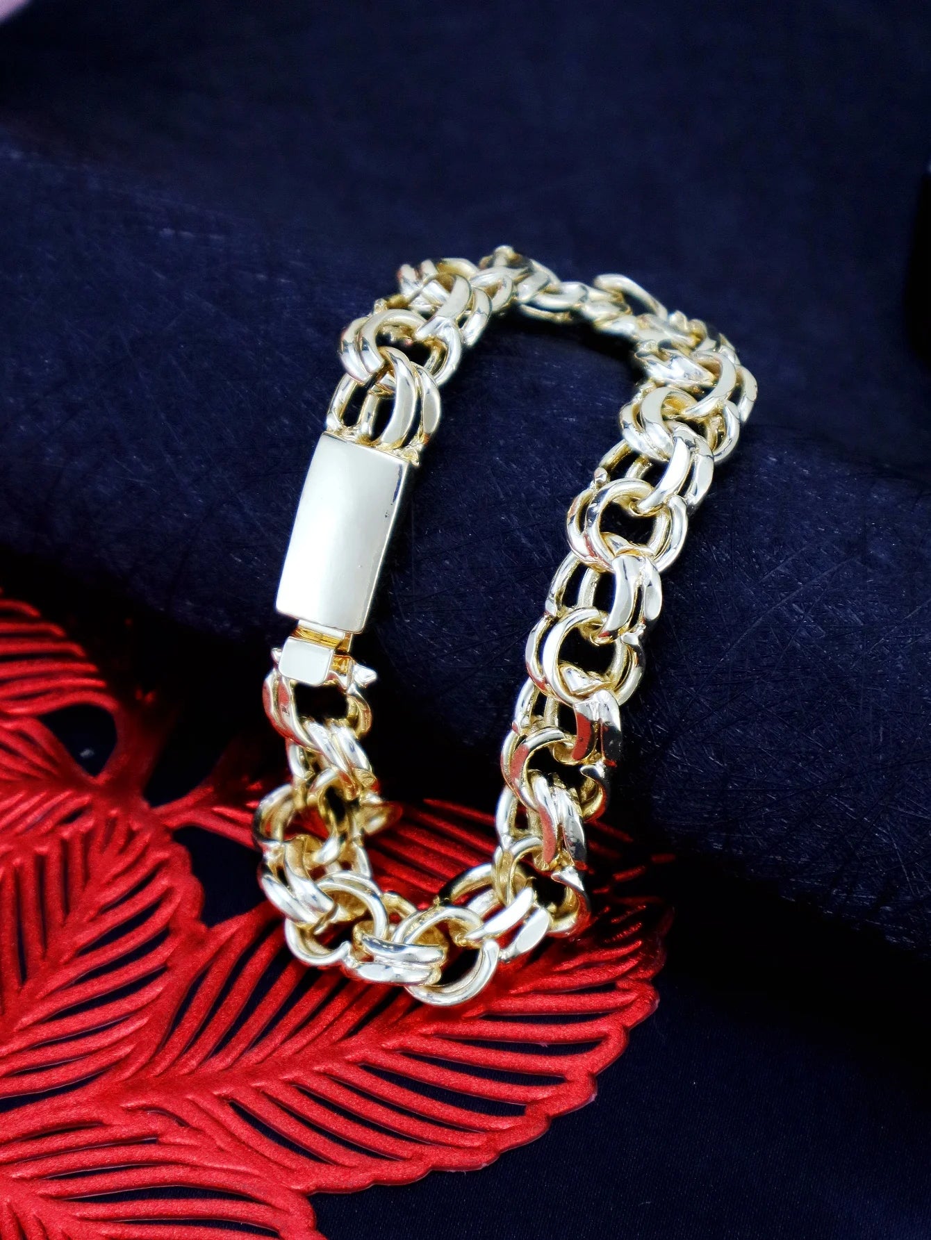 Hip Hop Style Simple Number 8 Bracelet Necklace Jewelry Gifts for Party Fashionable Lucky Charm Accessory
