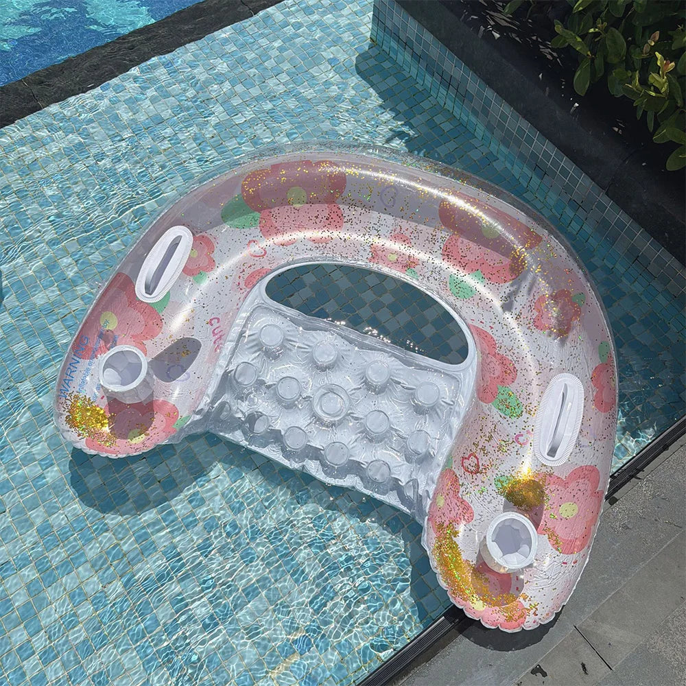 Inflatable Pool Float Swim Mattress Water Hammock Air Mattress Adult Swim Tube Swim Accessory Summer Water Sport Swim Float ﻿ ﻿