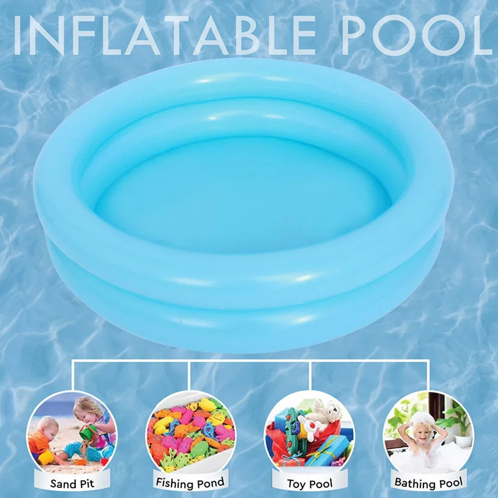 Summer Baby Inflatable Swimming Pool Portable Kids Outdoor Paddling Infant Pool 60cm Round Children Bath Room Swimming Ring Toys