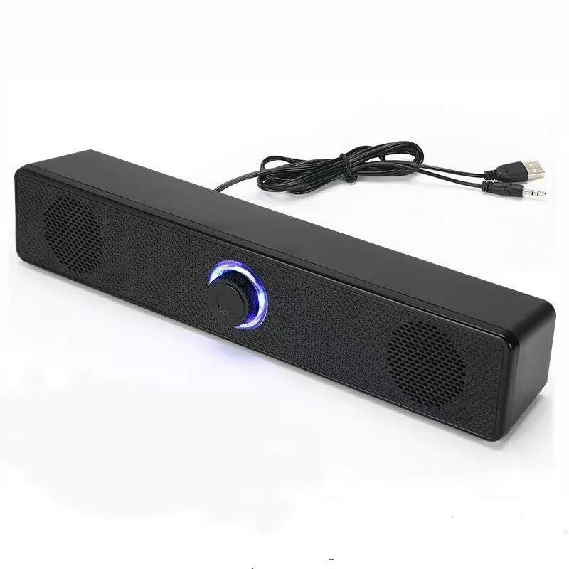 Bluetooth Computer Speaker Desktop PC Speakers Wireless Wired Soundbar Stereo Subwoofer for Laptop PC AUX 3.5mm Loudspeaker