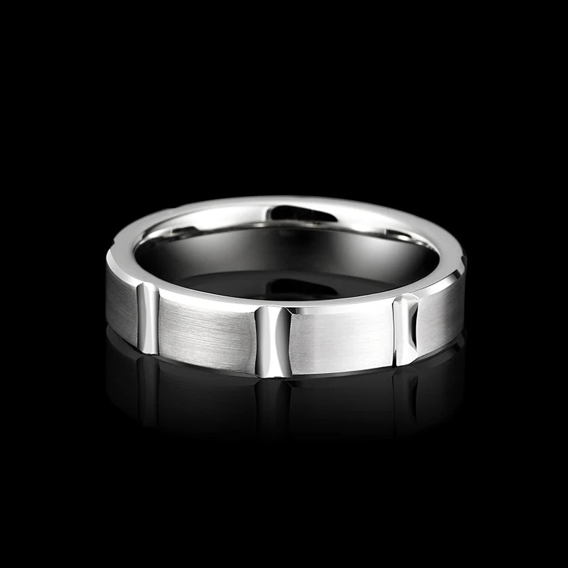 Rings For Men Original Fashion Male Classic 5mm Fine Jewelry Narrow Wedding Engagement Jewelry,Engraving