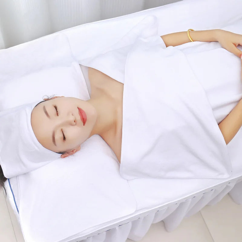 Luxury Towel Set For Hair Face Body Beauty Clinic Aesthetic Salon Spa Towels Cosmetics Makeup Studio Turban Bath Towel