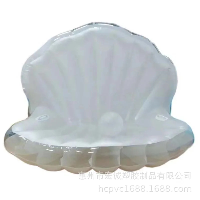 Shell Float Wholesale Ins Goddess Photography Float Adult Inflatable Floating Row Float Water Pearl Shell Sofa Float
