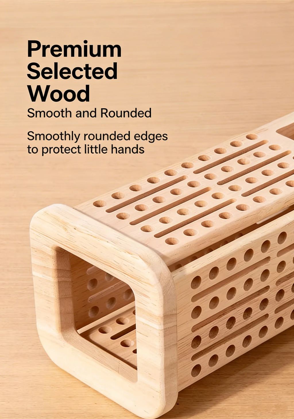 Montessori Game Wooden Board Game Multiplayer for Kids 4-8 Math Educational Fine Motor Skill Toy for Girl Boys Classic Fun Games