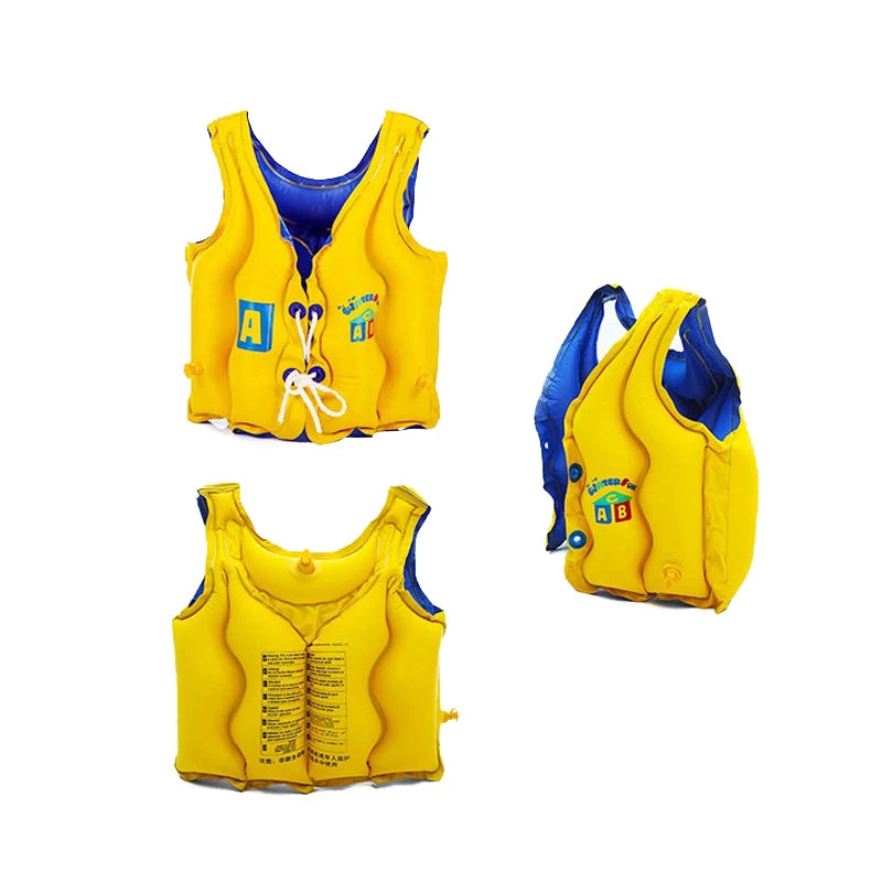Childen Flotation Swimming Life Jacket Vest Boats Fishing Vest Swimming Drifting Vest