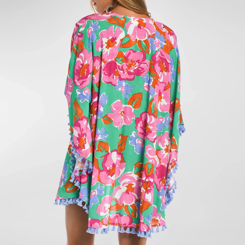 2023 Three Pieces Bikini Set Cover Up Swimwear Women Swimsuit Print Long Sleeve Push Up Bathing Suit Beachwear Swimming Biquini