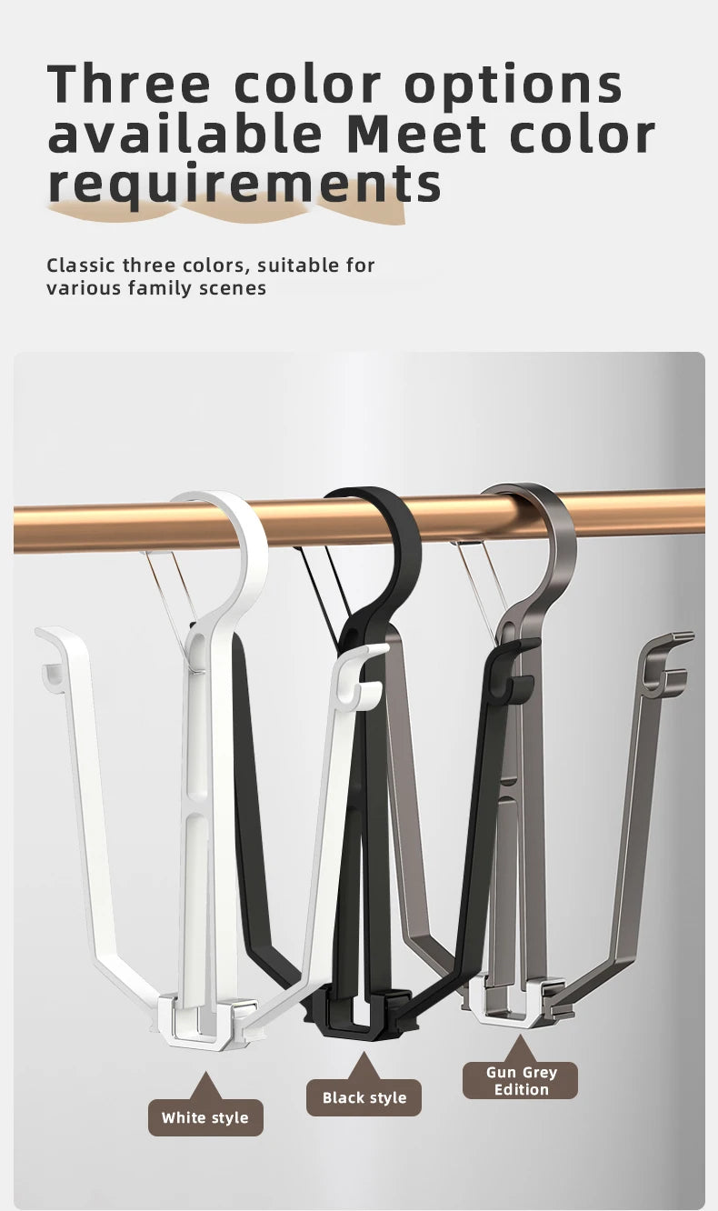 Household Shoes Drying Rack Balcony Foldable Shoe Hanger Clothing Hook Sneaker Rack Home Storage Lundary Tools