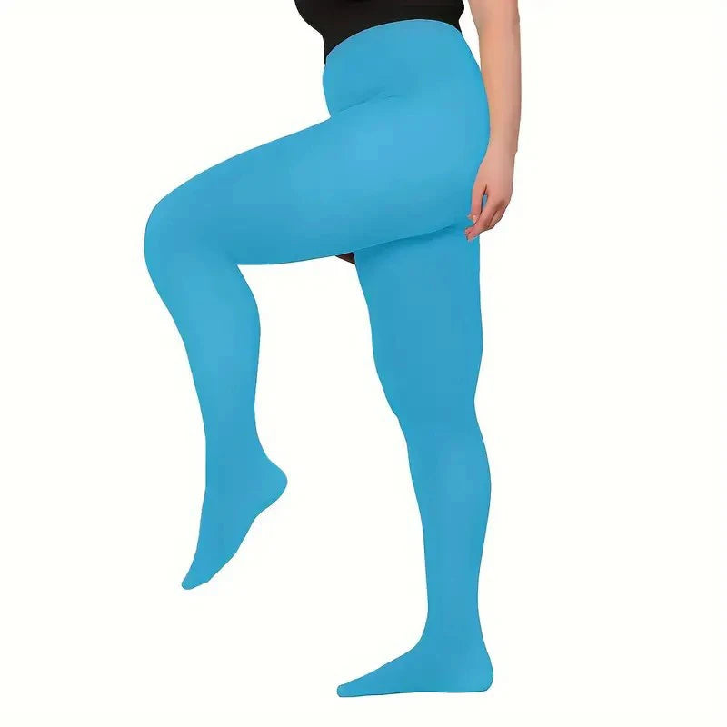 Plus Size 120D Velvet Tights For Women Sexy Solid Color Pantyhose Female 14 Colors Elastic Panty Hose Soft  Fashion Leggings New