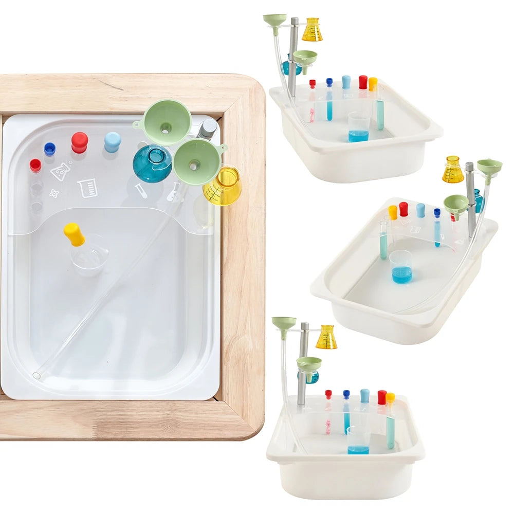 Children Montessori Games Fine Movement Training Sensory Tray Board Games Children's Simulated Scientific Experiment Equipment