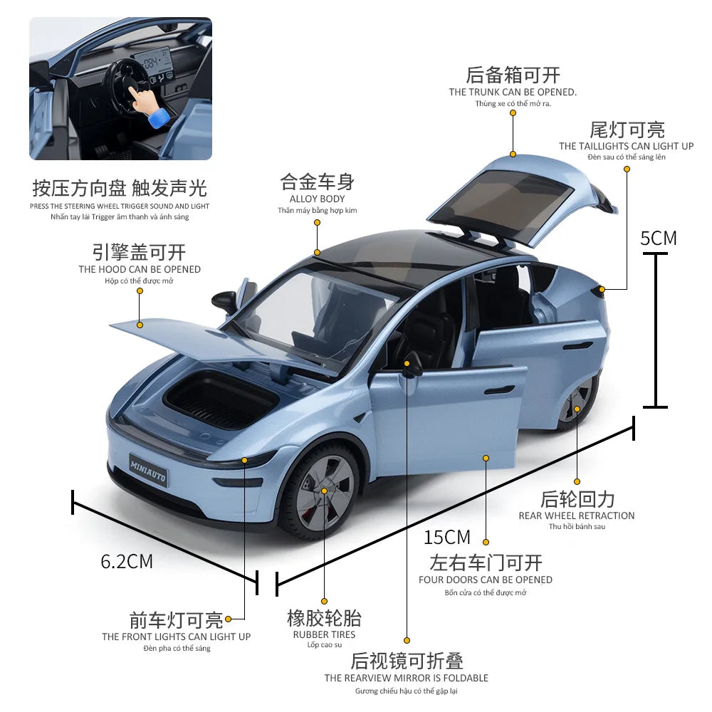 1:32 MODELY New Edition Alloy Car Model Ornament Toy Gift Diecast Alloy Car Model Collectible