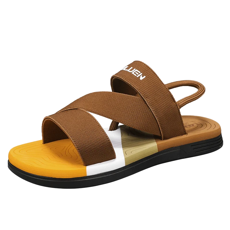 Men's Sandals for Summer, Non-Slip and Wear-Resistant, Dual-Purpose Slippers, Beach Sandals, Slippers