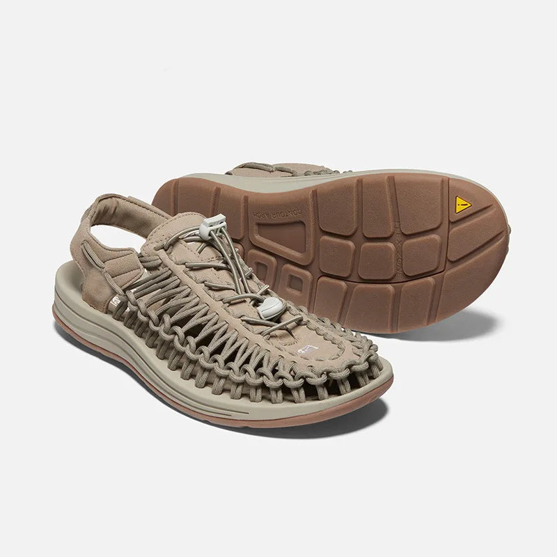 Men's Sandals Woven Casual Mens Beach Shoes 2026 New Comfortable Soft Men's Sandals Summer Casual Shoes for Men Sandalias Hombre