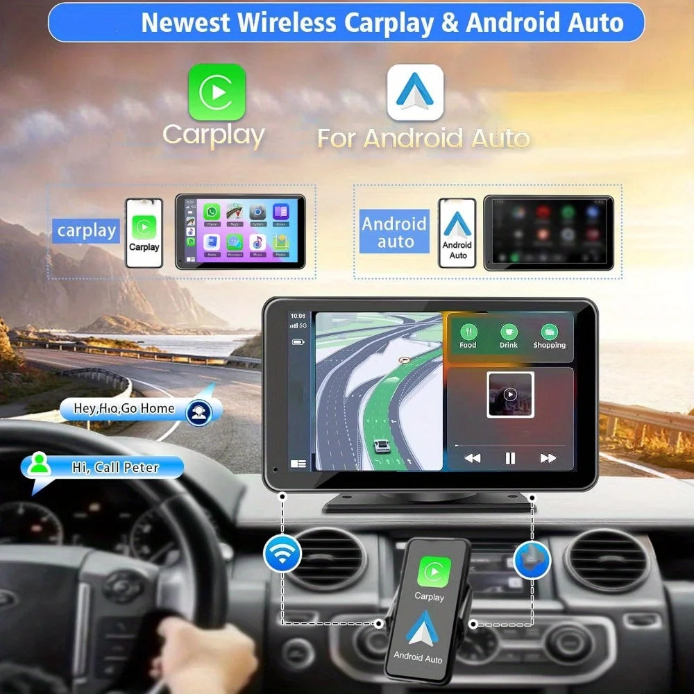 Android Auto was designed with safety in mind, helping you to minimize distractions and stay focused on the road